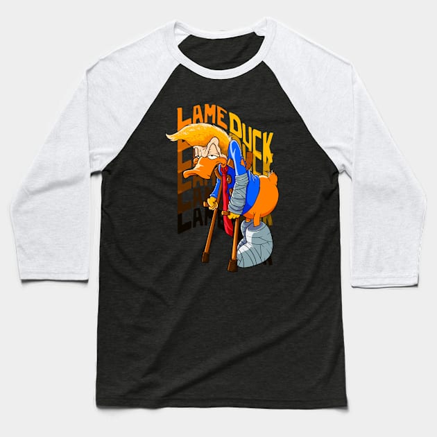 Lame Duck Baseball T-Shirt by santelmoclothing